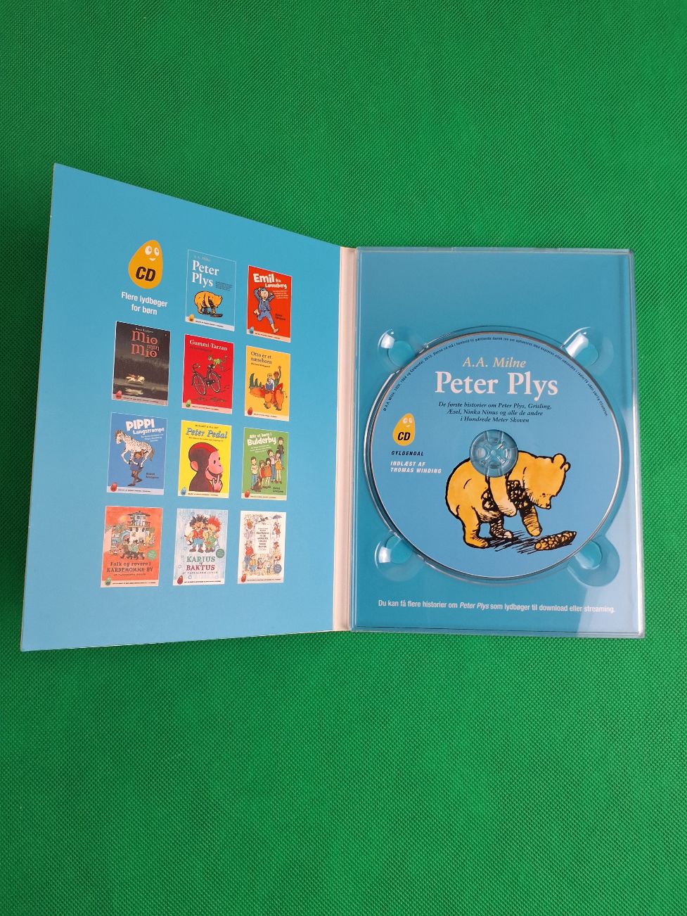 Peter Plys lydbog på cd